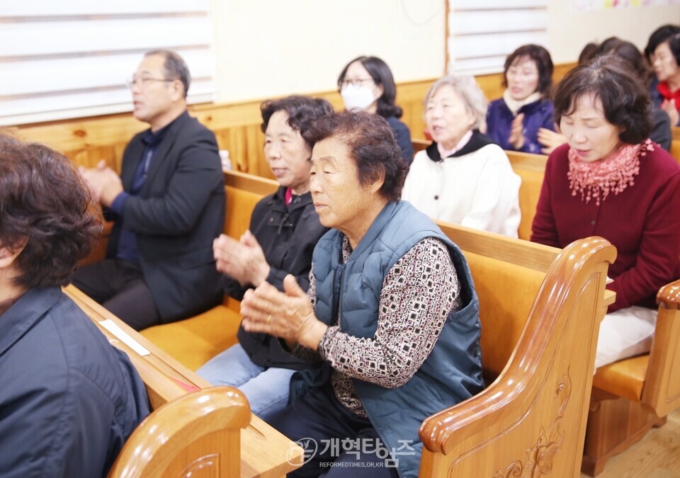 총회장 장봉생 목사, 강원노회 인제 부평교회 모습