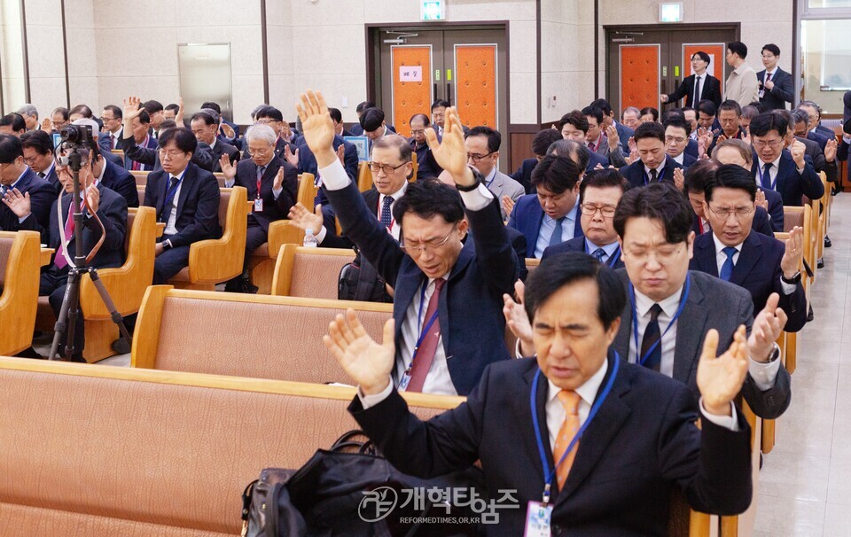 남서울노회 제100회 정기회 모습