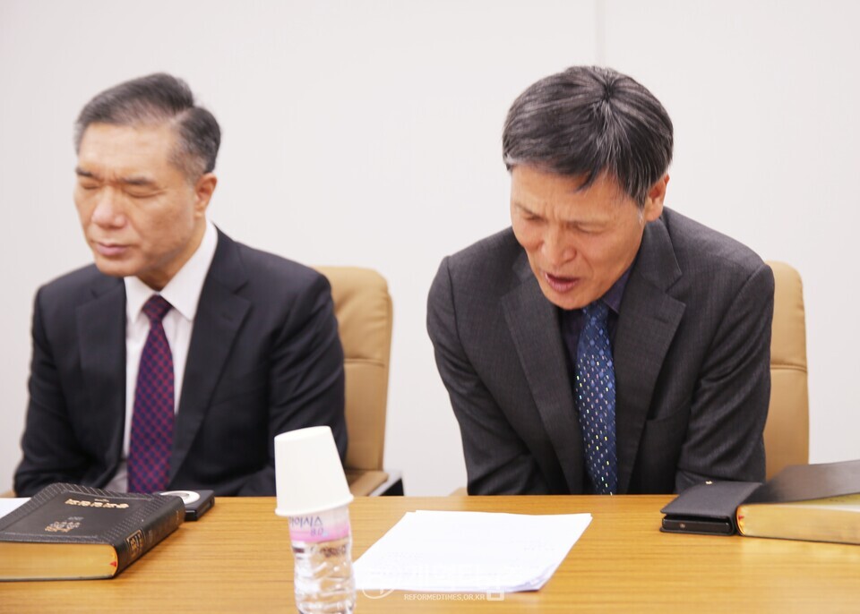 「세계개혁교회교류 및 대외협력위원회」첫 전체회의 모습