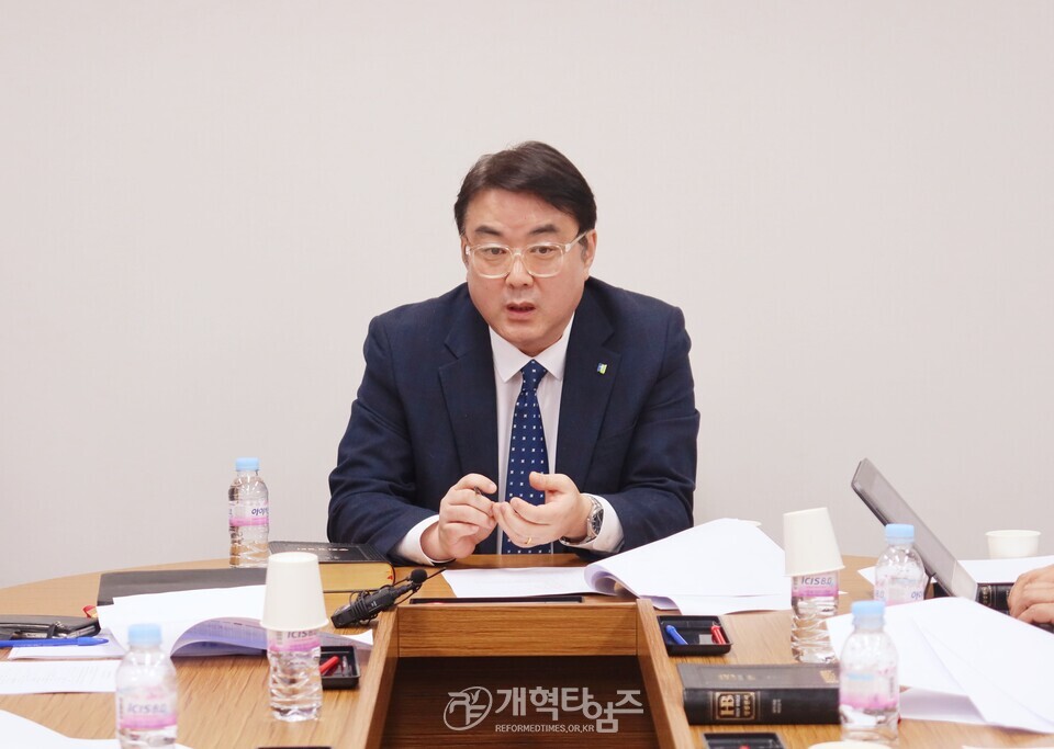 총회교회종합지원센터위원회, 첫 전체회의 모습