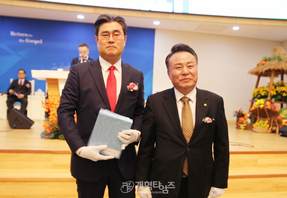 대명교회 설립 110주년 기념 은퇴 및 임직감사예배 모습