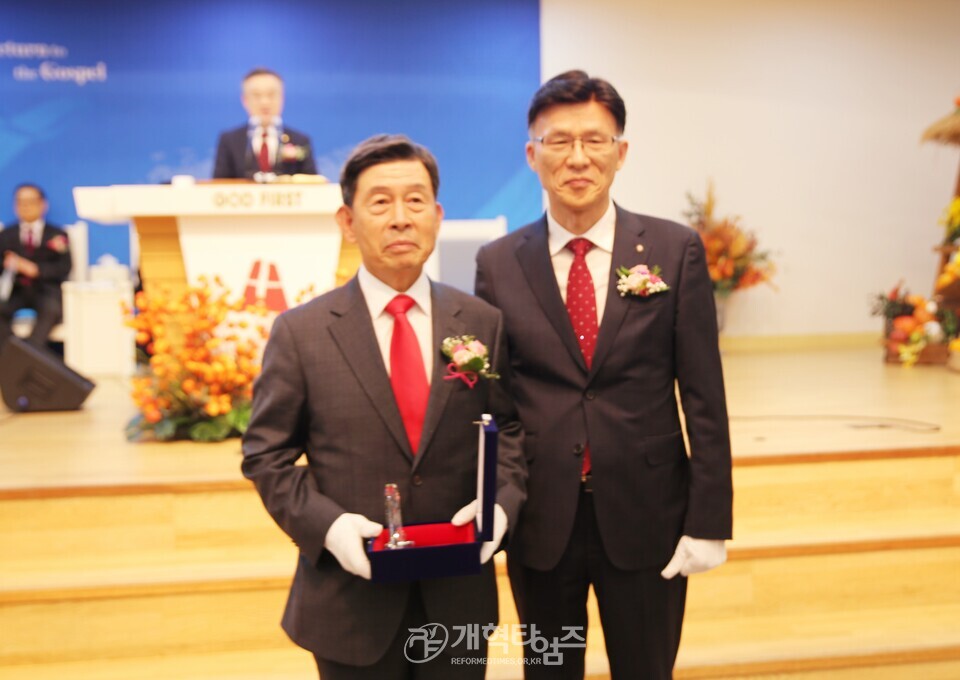 대명교회 설립 110주년 기념 은퇴 및 임직감사예배 모습