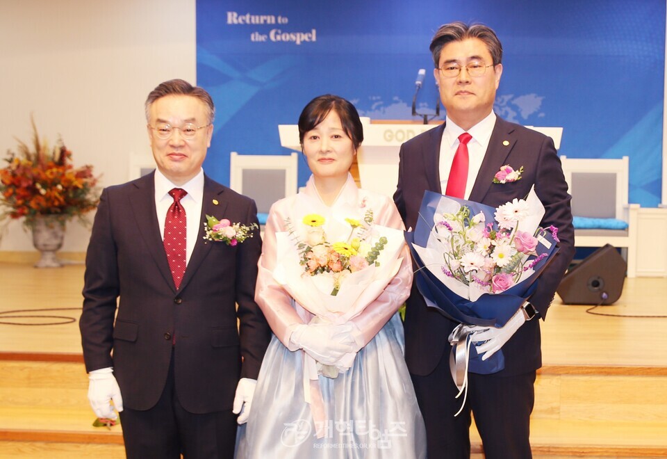 대명교회 설립 110주년 기념 은퇴 및 임직감사예배 모습