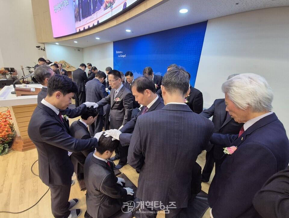 대명교회 설립 110주년 기념 은퇴 및 임직감사예배 모습