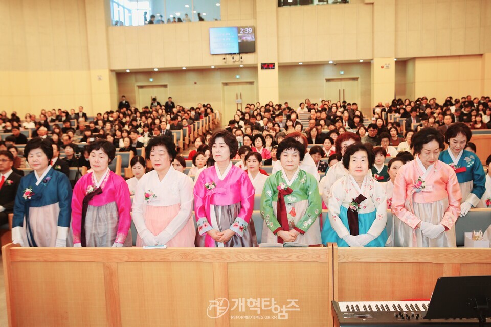 대명교회 설립 110주년 기념 은퇴 및 임직감사예배 모습