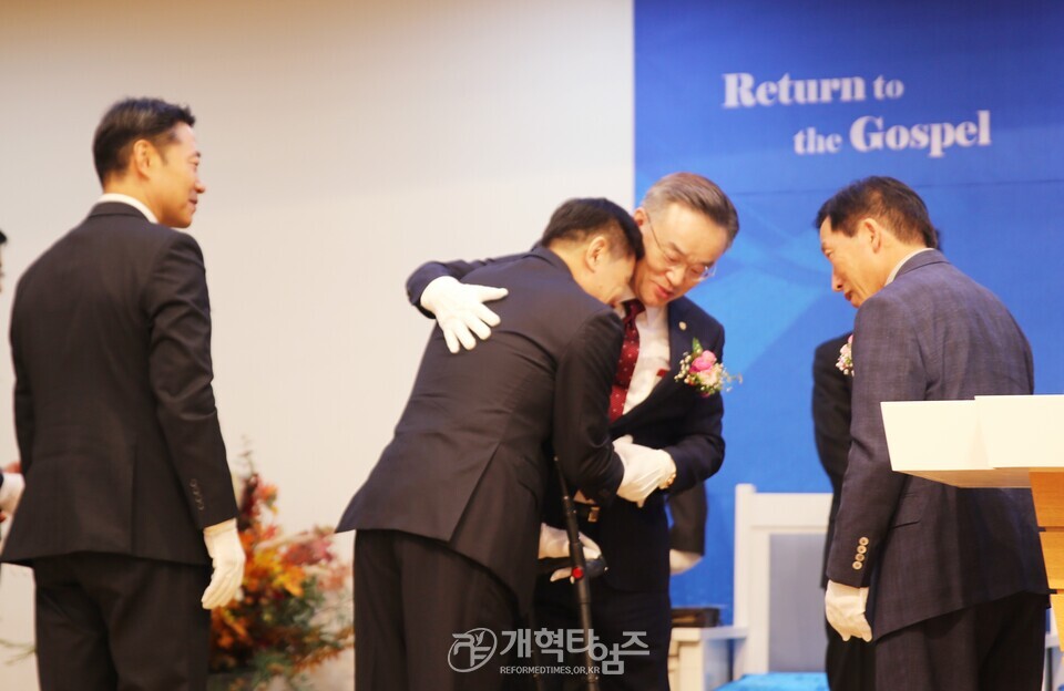 대명교회 설립 110주년 기념 은퇴 및 임직감사예배 모습