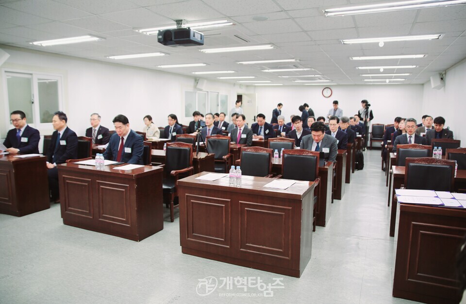 11총회 면려부, 실행위원회 및 SCE 권역위원장 위촉식ㆍ간담회 모습