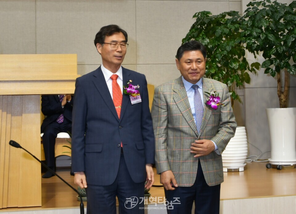 서울강남노회장로회 제42회 정기총회 모습