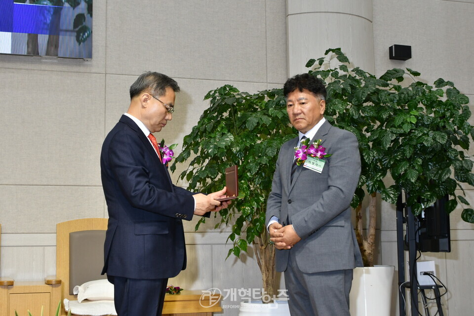 서울강남노회장로회 제42회 정기총회 모습