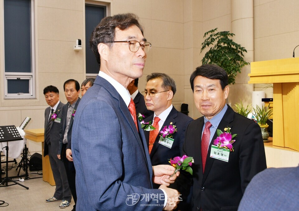 서울강남노회장로회 제42회 정기총회 모습