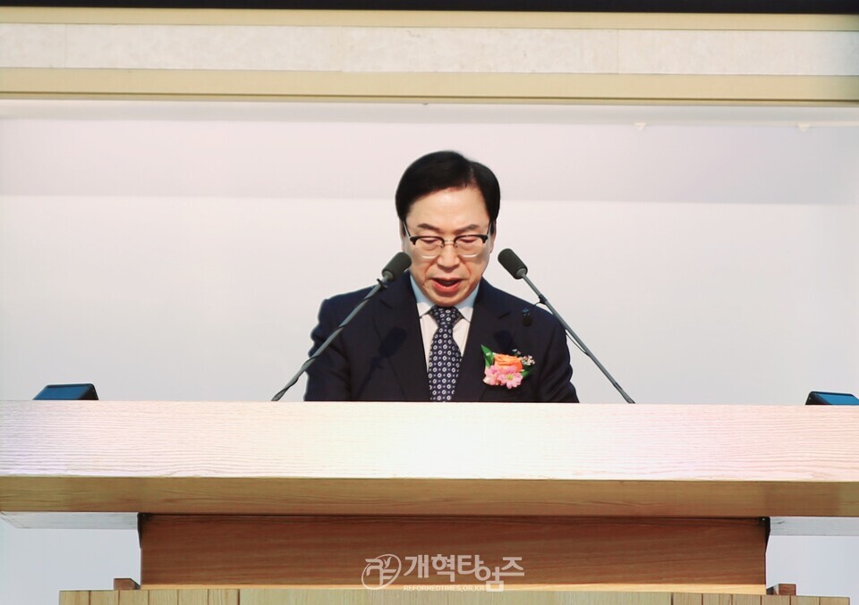 기독신문사,「기독신문 창간 60주년 기념 감사예배」모습