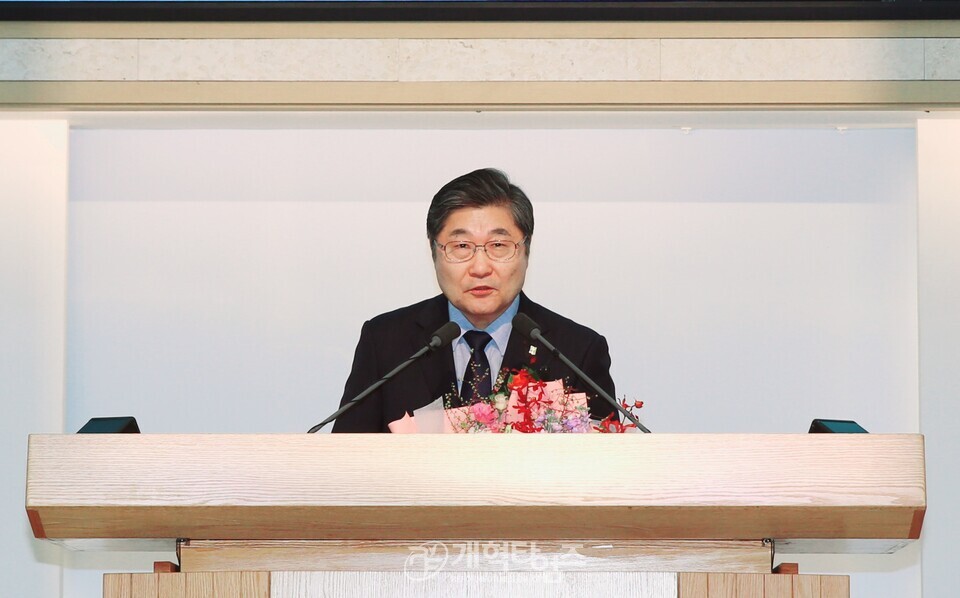 기독신문사,「기독신문 창간 60주년 기념 감사예배」모습