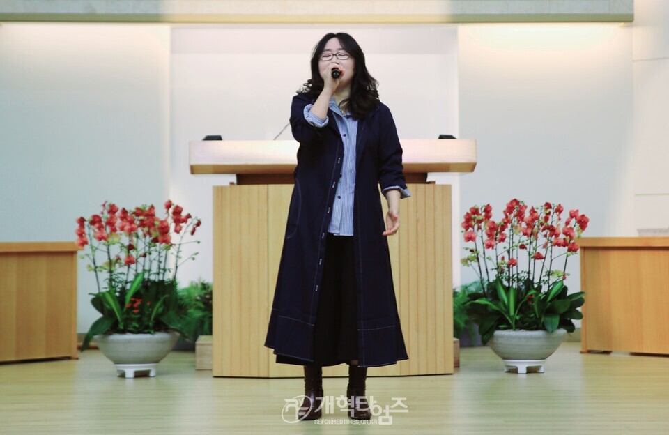 10기독신문사,「기독신문 창간 60주년 기념 감사예배」모습