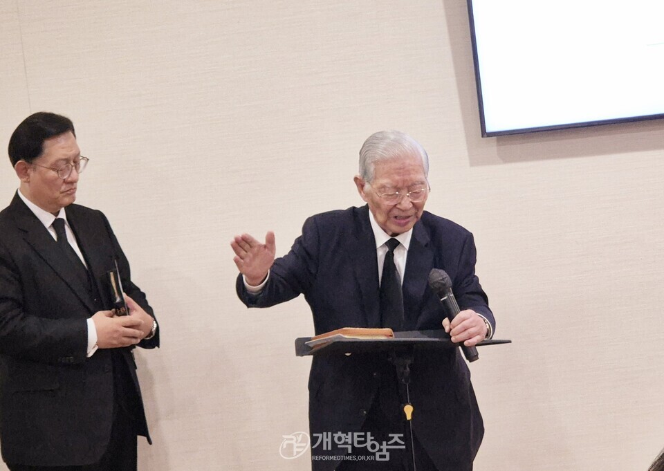 증경 총회장 故 김삼봉 대한교회 원로 목사, 장례식장 모습