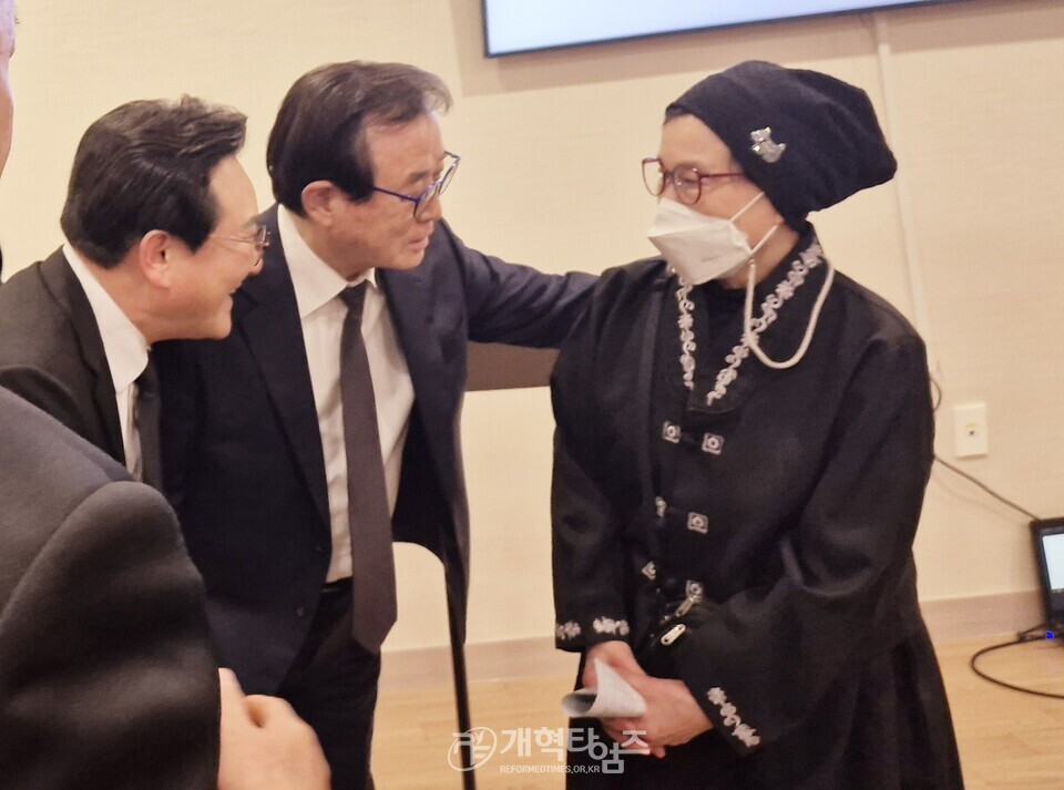 증경 총회장 故 김삼봉 대한교회 원로 목사, 장례식장 모습