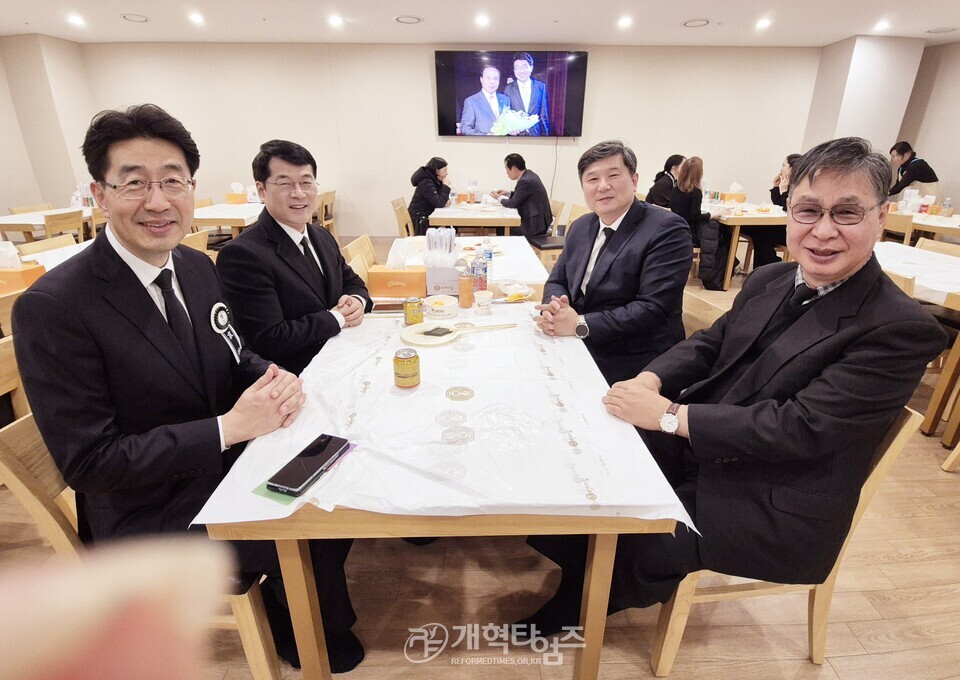 증경 총회장 故 김삼봉 대한교회 원로 목사, 장례식장 모습