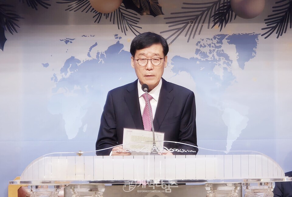 경기총, 제38회 정기총회 및 대표총회장 이ㆍ취임 감사예배 모습