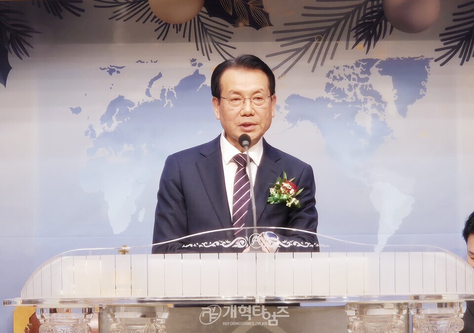 경기총, 제38회 정기총회 및 대표총회장 이ㆍ취임 감사예배 모습