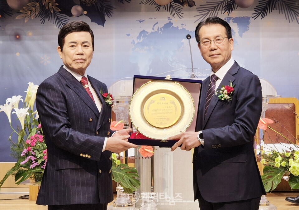 경기총, 제38회 정기총회 및 대표총회장 이ㆍ취임 감사예배 모습