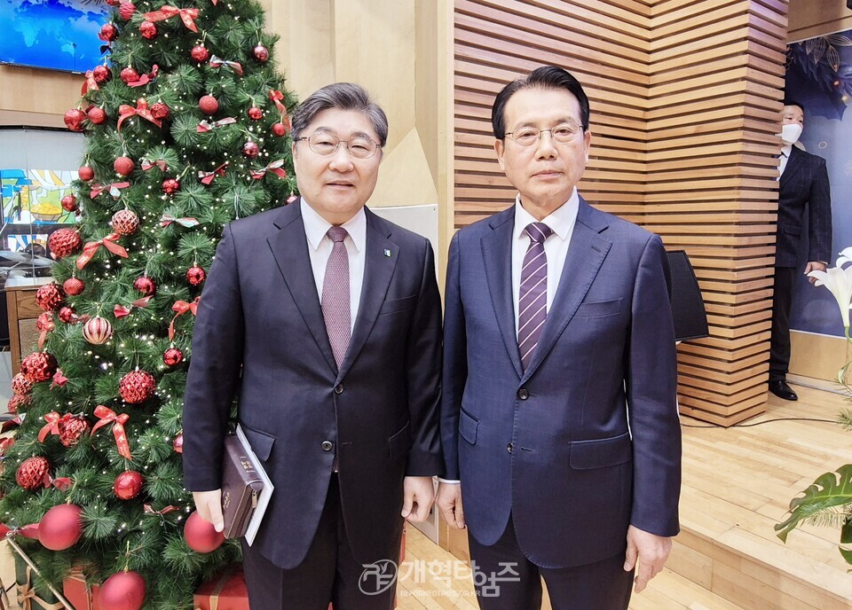 경기총, 제38회 정기총회 및 대표총회장 이ㆍ취임 감사예배 모습