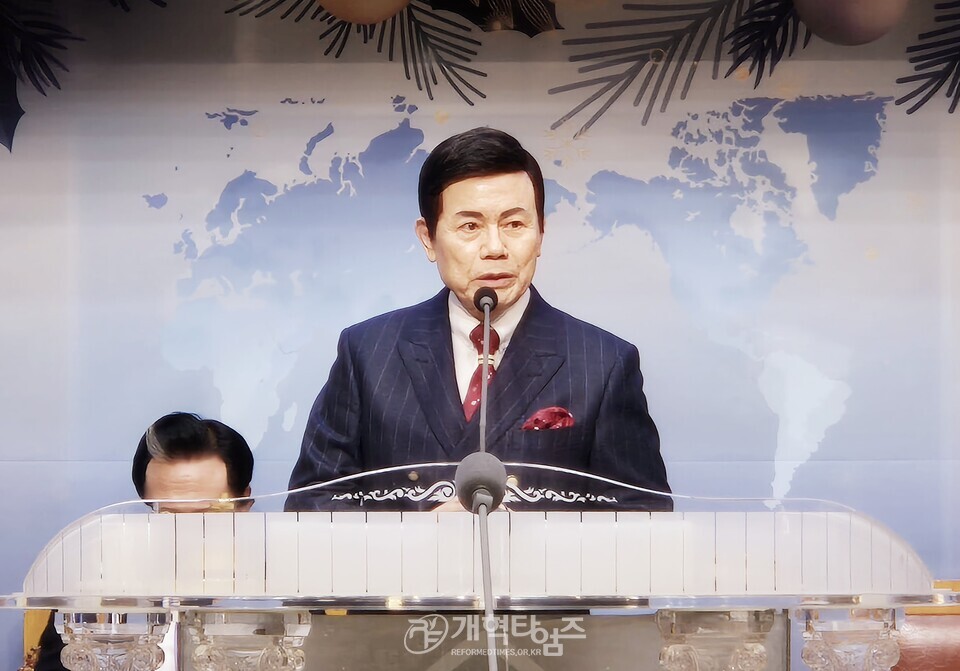 경기총, 제38회 정기총회 및 대표총회장 이ㆍ취임 감사예배 모습