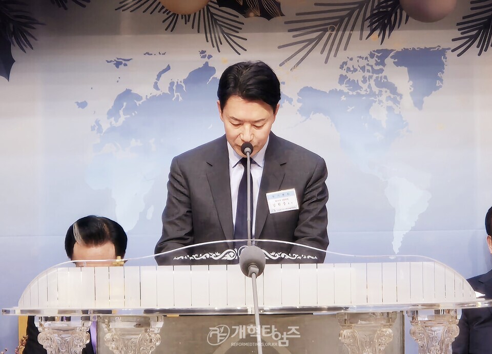 경기총, 제38회 정기총회 및 대표총회장 이ㆍ취임 감사예배 모습