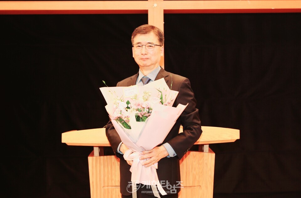 동서울노회장로회 정기총회 모습