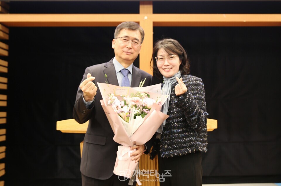 동서울노회장로회 정기총회 모습