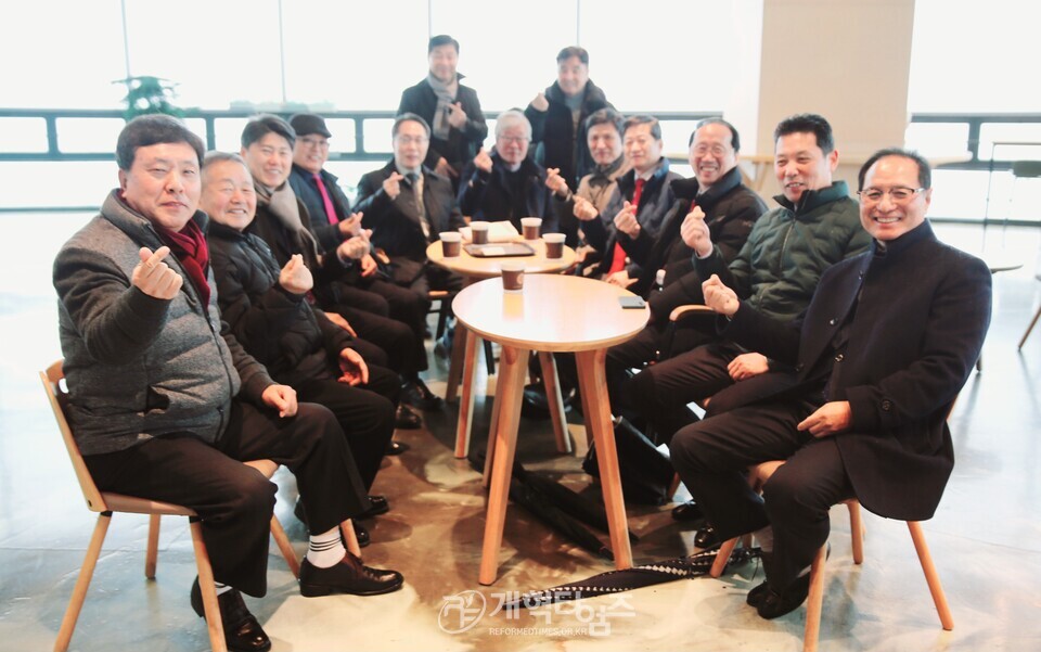 서북지역장로협의회, 서북장로 평화통일 기도회 모습