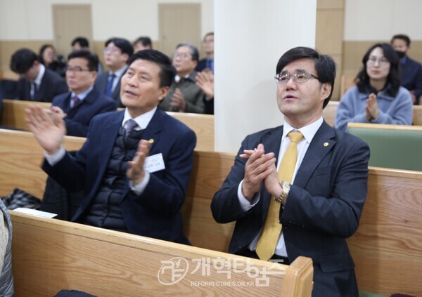 총회 기도와 전도운동본부 출범식 및 서울노회기도회 모습