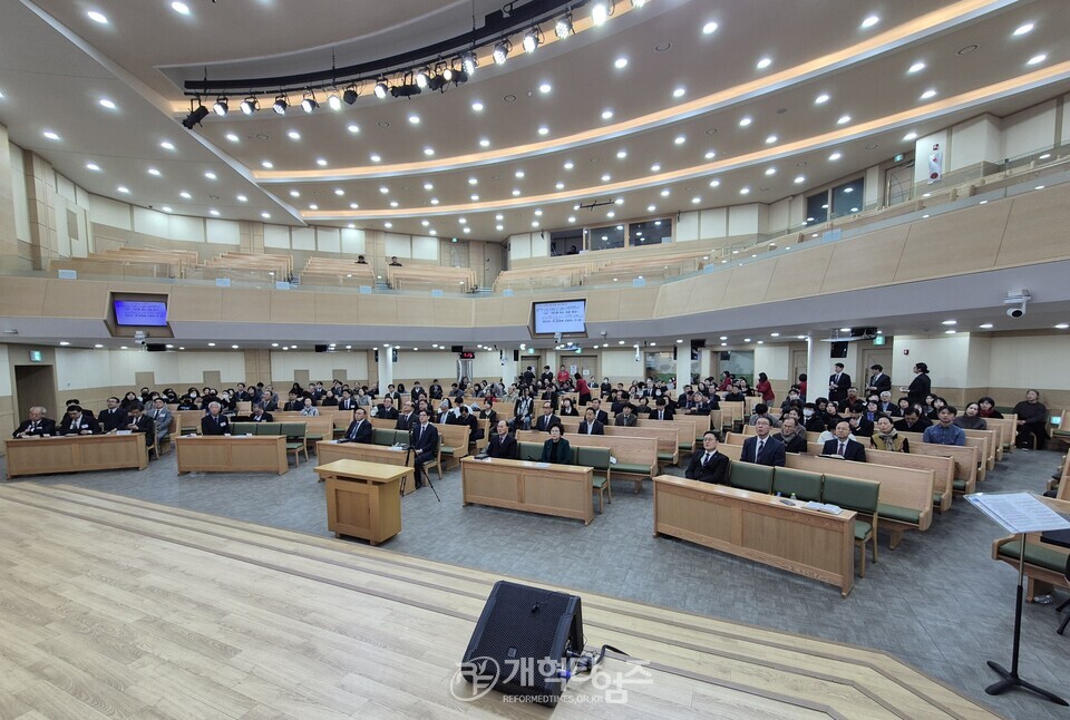 총회 기도와 전도운동본부 출범식 및 서울노회기도회 모습