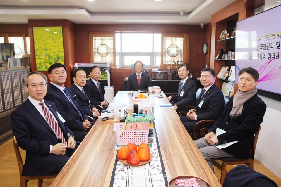 제55회기 전국장로회, 전국임원회 및 서울ㆍ서북지역 임역원 간담회 모습