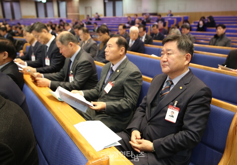 제55회기 전국장로회, 전국임원회 및 서울ㆍ서북지역 임역원 간담회 모습