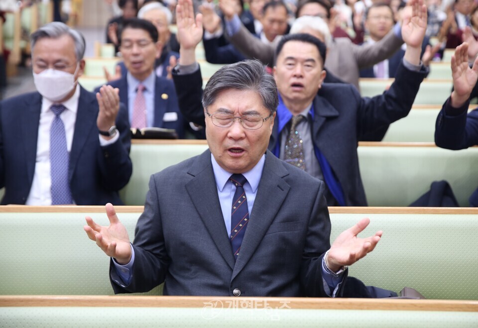 기도와 전도운동본부, 영남권역과 대경노회 연합기도회 모습