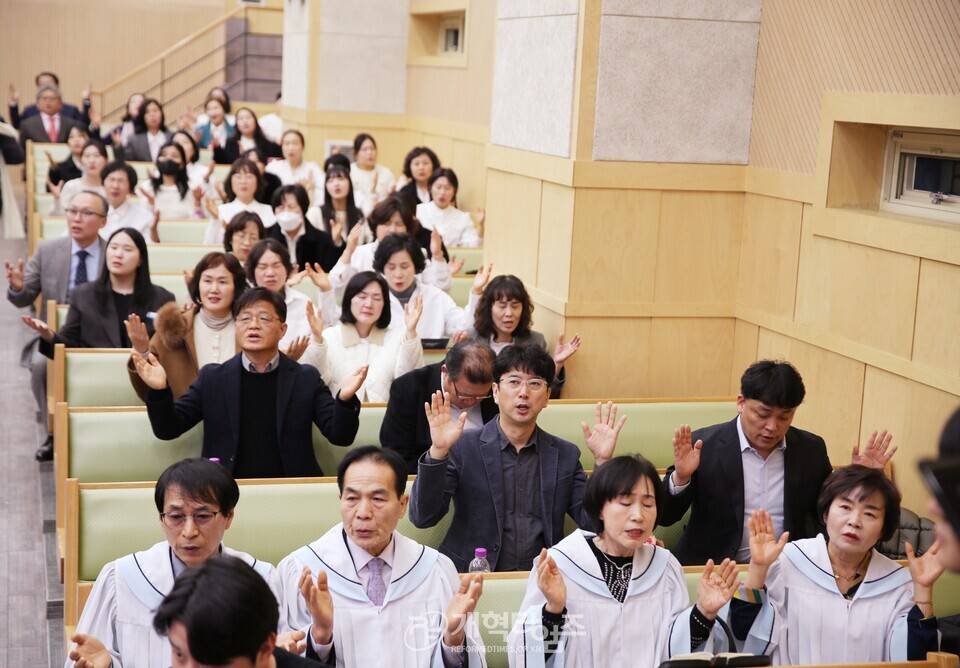 기도와 전도운동본부, 영남권역과 대경노회 연합기도회 모습