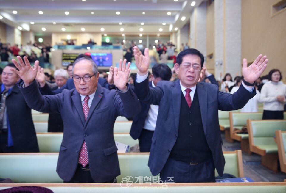 기도와 전도운동본부, 영남권역과 대경노회 연합기도회 모습