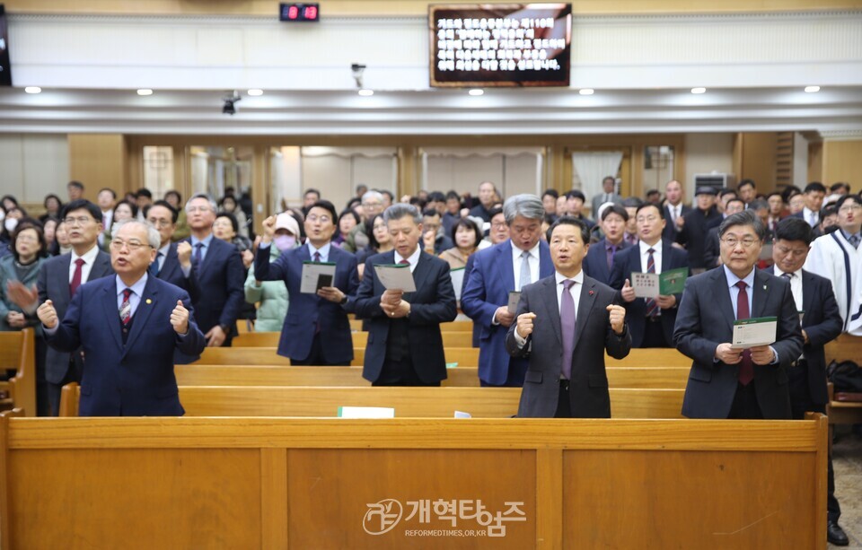 기도와 전도운동본부, 광주권역 연합기도회 모습