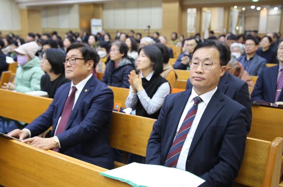 기도와 전도운동본부, 광주권역 연합기도회 모습