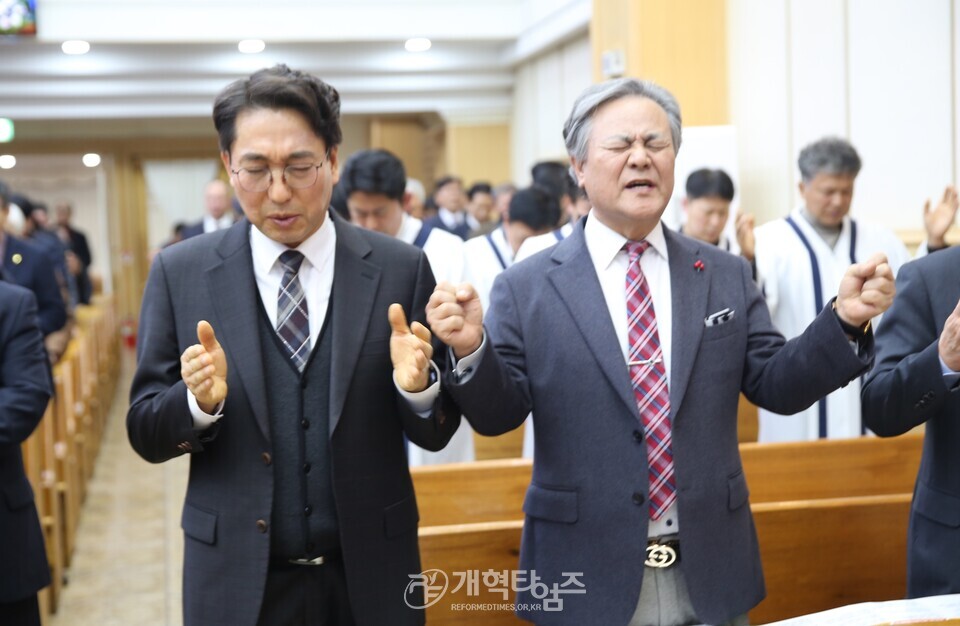 기도와 전도운동본부, 광주권역 연합기도회 모습