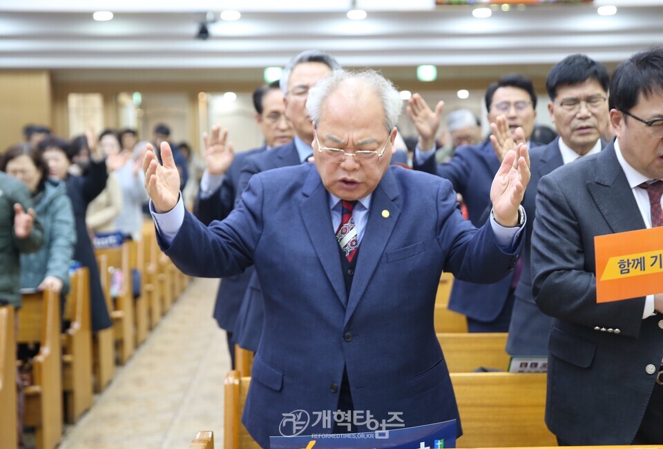 기도와 전도운동본부, 광주권역 연합기도회 모습