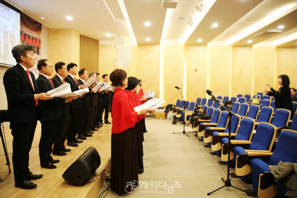 헤세드선교회, 창립예배 및 및 송년음악회 모습