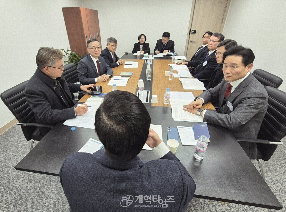 총회 2026년 신년하례회 및 제2차 정책협의회 모습