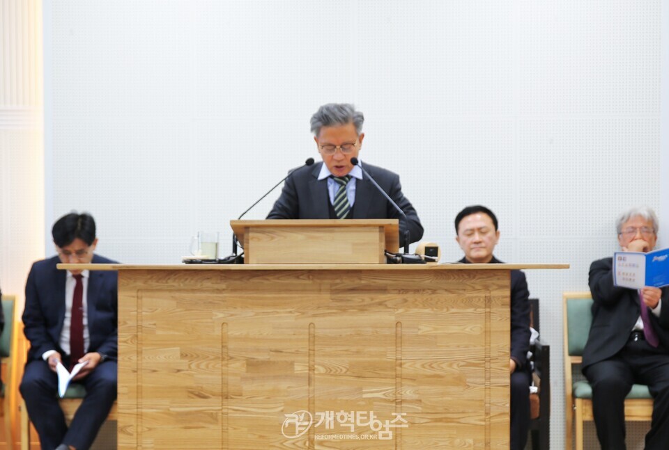 총회 기도와전도운동본부, 의산노회 신년하례회 및 기도회 모습