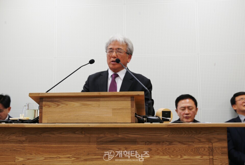 총회 기도와전도운동본부, 의산노회 신년하례회 및 기도회 모습