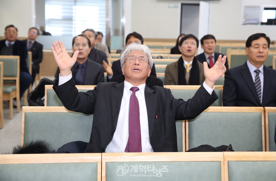 총회 기도와전도운동본부, 의산노회 신년하례회 및 기도회 모습