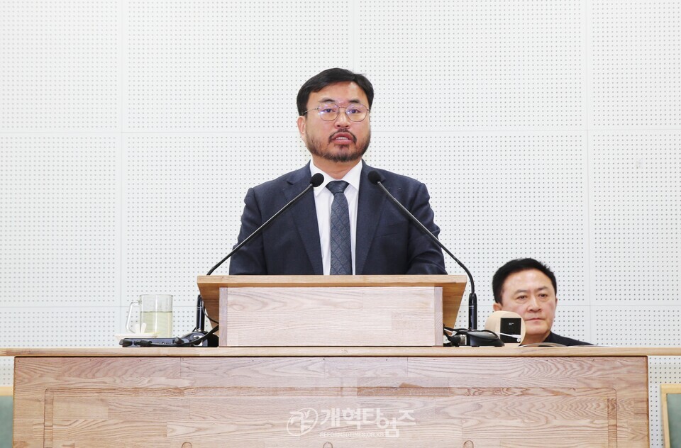 총회 기도와전도운동본부, 의산노회 신년하례회 및 기도회 모습