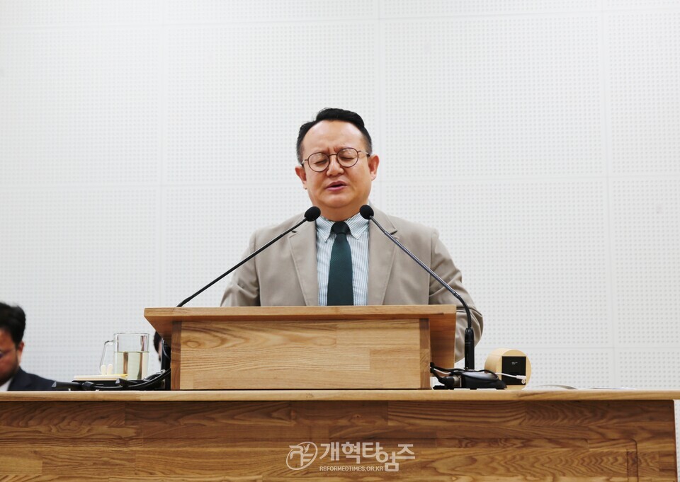 총회 기도와전도운동본부, 의산노회 신년하례회 및 기도회 모습