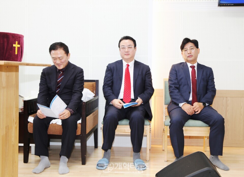 총회 기도와전도운동본부, 의산노회 신년하례회 및 기도회 모습