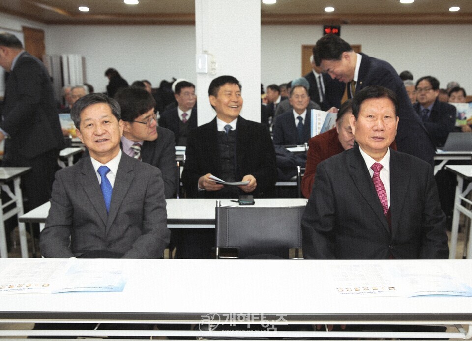 서울ㆍ서북지역남전도회연합회, 신년하례회 모습