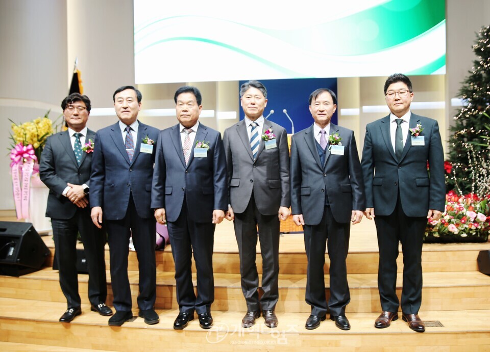 경기노회 장로회 정기총회 모습